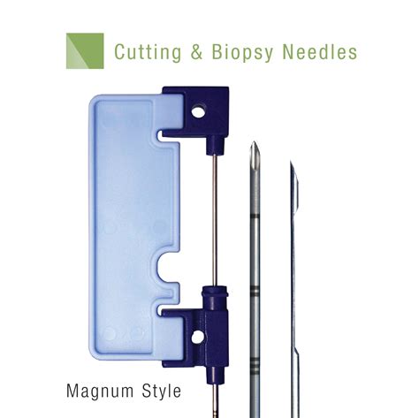 Oncology Cutting And Biopsy Needles Riverpoint Medical