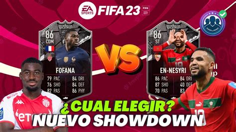 FOFANA 86 SBC Vs EN NESYRI 86 SBC CUAL ES MEJOR SOLUCION BARTA FIFA