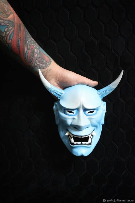 Маска Хання Icy Smile/ в наличии в интернет-магазине Ярмарка Мастеров ...