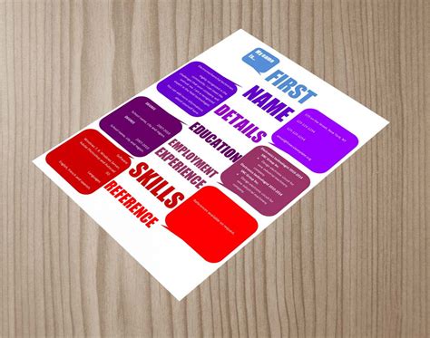 curriculum vitae resume template cv