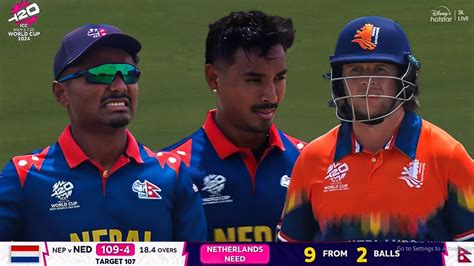 Nepal Vs Netherland ICC T20 World Cup 7th Match 2024 Nepal Vs Ned T20