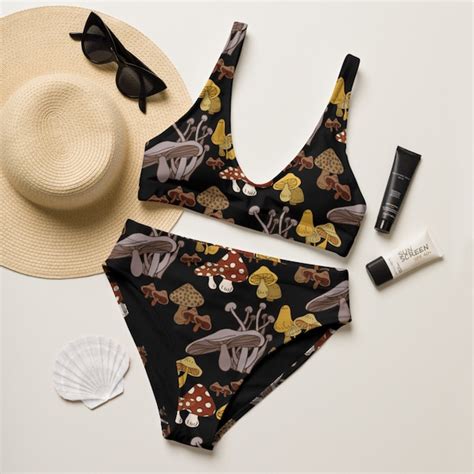 High Waisted Bikini Etsy