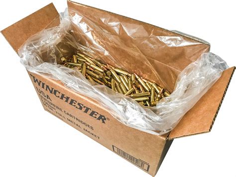 Winchester USA Ammo 5 56 Nato 55 Grain FMJ 1000 Rounds 11364199