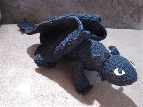 Mostly Nerdy Crochet: Crochet Toothless II