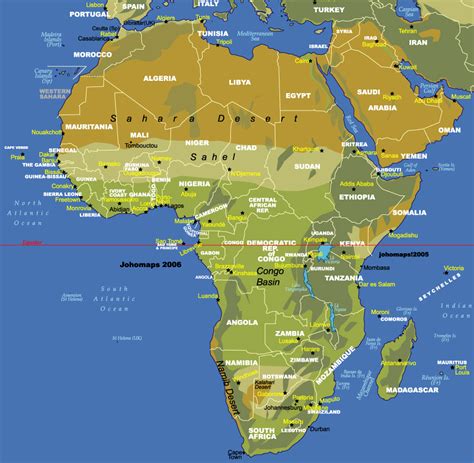 Africa Maps