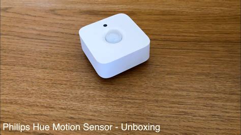 Philips Hue Motion Sensor Unboxing Youtube