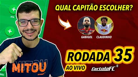 LIVE DICAS PARA MITAR NA 35 RODADA CARTOLA FC 2020 BORA MITAR MAIS