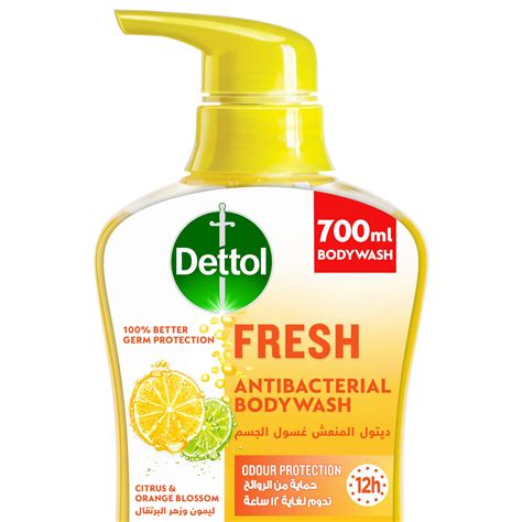 Buy Dettol Fresh Shower Gel Body Wash Citrus Orange Blossom