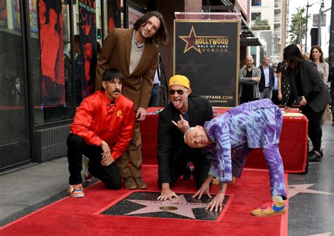 Fotos Red Hot Chili Peppers Reciben Su Estrella En El Paseo De La Fama