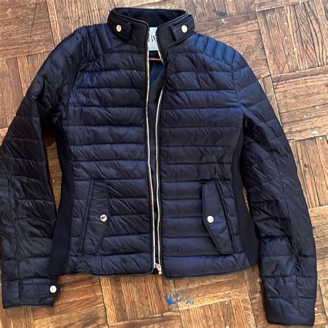 Zara Jackets And Coats Zara Down Jacket Deep Navy Blue Size Small