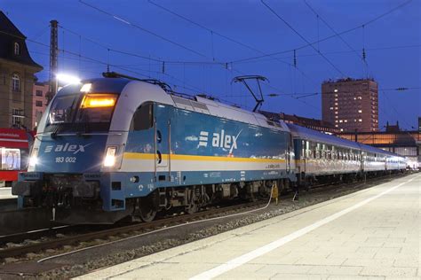 Alex Stand Am Mit Dem Alex Nach Hof Im M Nchener Hbf