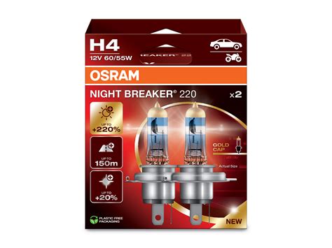 Osram H Night Breaker Halogen Lampen V Mehr Licht Duobox