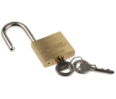 Abus Xr K All Weather Brass Steel Padlock Keyed Alike Mm Rs