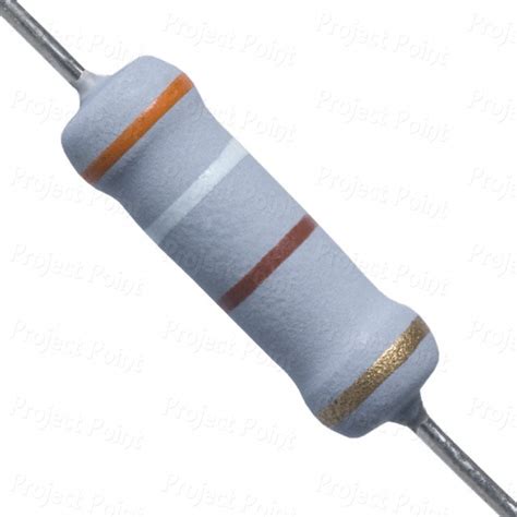 390 Ohm 2w Flameproof Metal Oxide Resistor Mof Mor Rsf 390e 390r