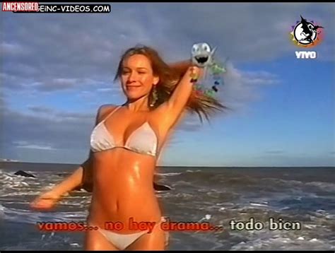 Naked Carolina Ardohaín Pampita in Domínico