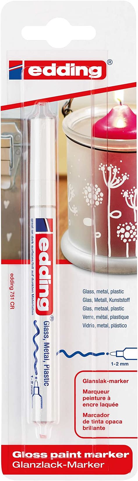 Amazon Edding Gloss Paint Marker White Pack Of Paint