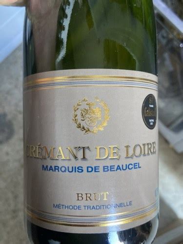 Marquis De Beaucel Cr Mant De Loire Brut Vivino