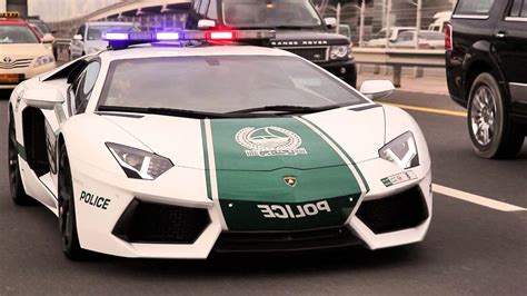 Los Carros De La Policia En Dub I Son Ferrari Ff Lamborghini Aventador