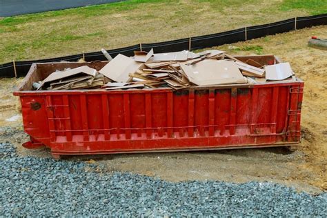 Premium Photo Dumpsters Being Full With Garbage