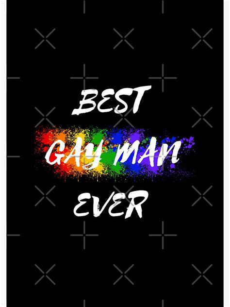 Cuaderno De Espiral El Mejor Hombre Gay De La Historia Salpicadura De Color Del Arco Iris Para