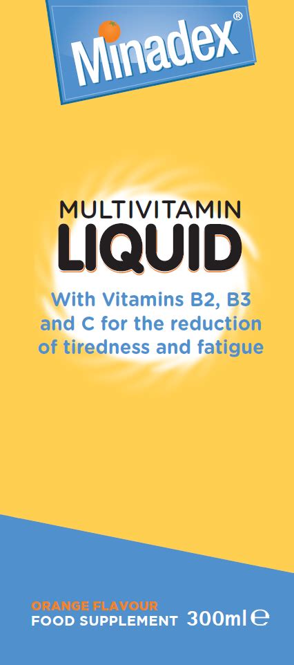 Minadex Multivitamin Liquid Connective Pharma