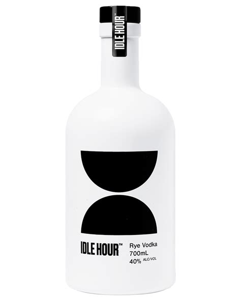 Idle Hour Original Filtered Australian Rye Vodka Ml Boozy