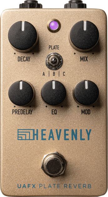 Universal Audio Heavenly Plate Reverb Pedal Zzounds