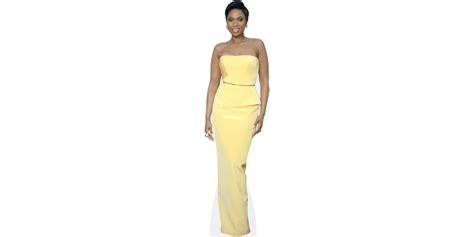 Jennifer Hudson Yellow Dress Cardboard Cutout Celebrity Cutouts