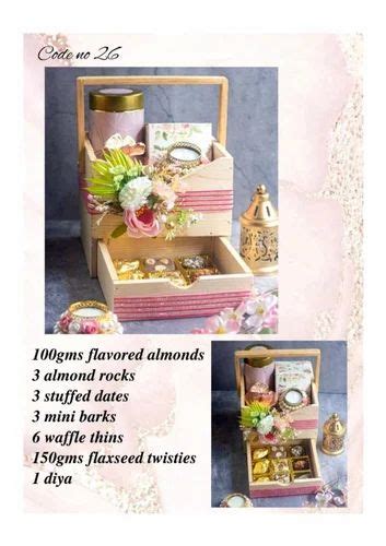 Cardboard Filled Dry Fruit Gift Box Box Capacity In Gms 750g At Rs