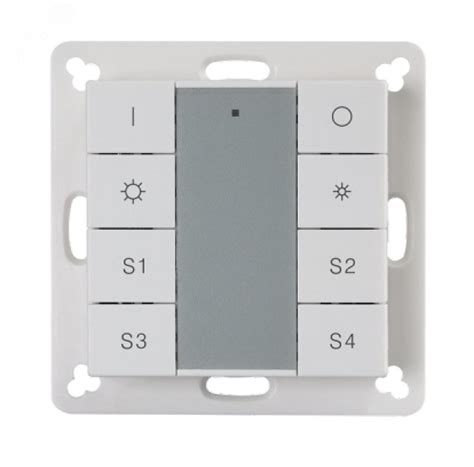 Панель управления 8-кнопочная ME6 DALI 8K-DIM-1G-4S артикул 4911005210 ...