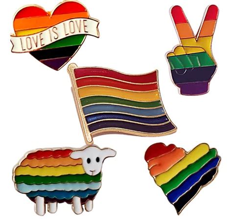 Pin Broche Botom Lgbt Cores Do Arco Ris Gay Mercadolivre