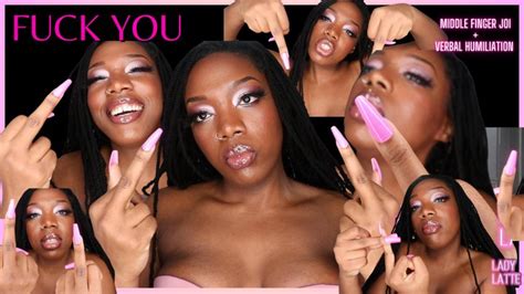 Fuck You Loser Middle Finger Joi Ripoff Verbal Humiliation Mp Goddess Chylatte