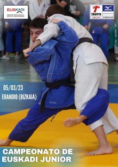 RESULTADOS DEL CAMPEONATO DE EUSKADI JUNIOR 05 03 23 Judo Eta Kirol