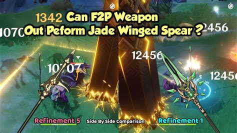 Full Comparison R5 Prototype Starglitter Vs R1 Jade Winged Spear Side