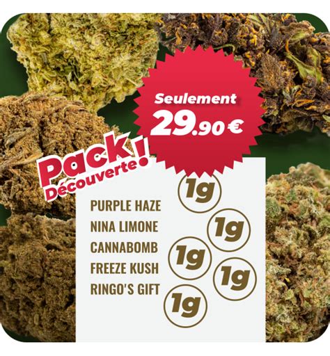 Pack D Couverte Cbd Fleur Cbd X G Cbd