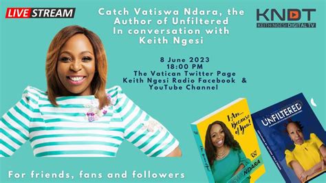 UNFILTERED INTERVIEW WITH VATISWA NDARA YouTube