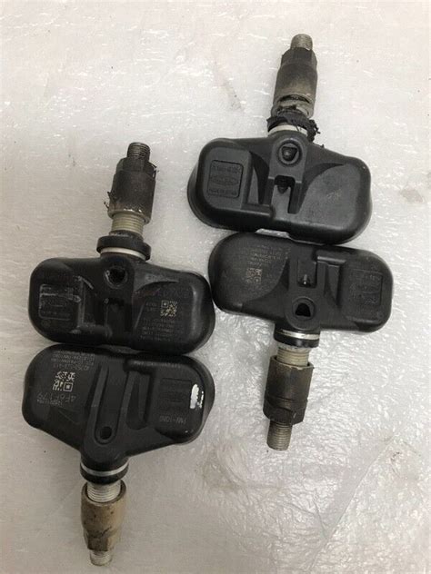 Set Of 4 Complete Genuine OEM Honda TPMS Tire Pressure Sensor 42753 SZA