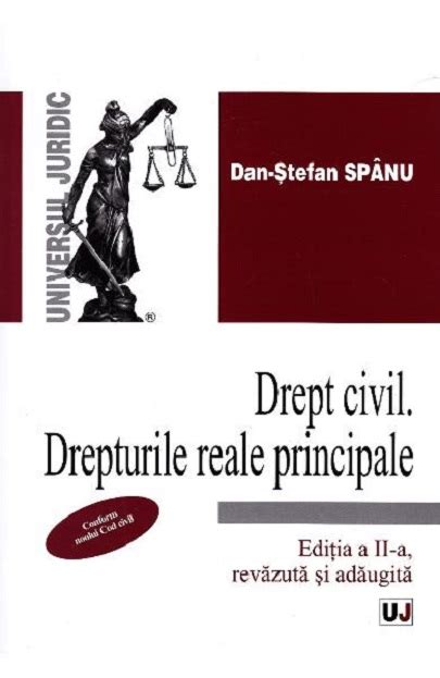 Drept Civil Drepturi Reale Principale Dan Stefan Spanu