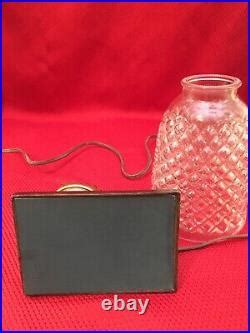 Art Deco Lamp Vintage 1950 60s Art Deco Nude Female Table Lamp Embossed Clear Glass Shade