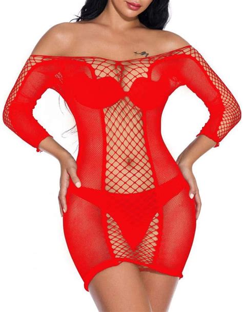 Rtyoo Lingerie Intimo Da Donna Sexy Lingerie Femminile Calze A Rete