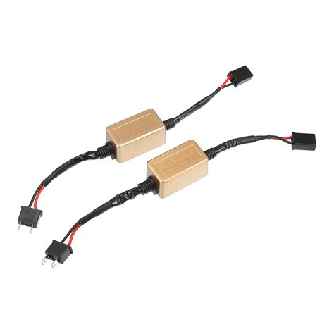 Unique Bargains LED Car Headlight Canbus Decoder C16 H7 Error Free