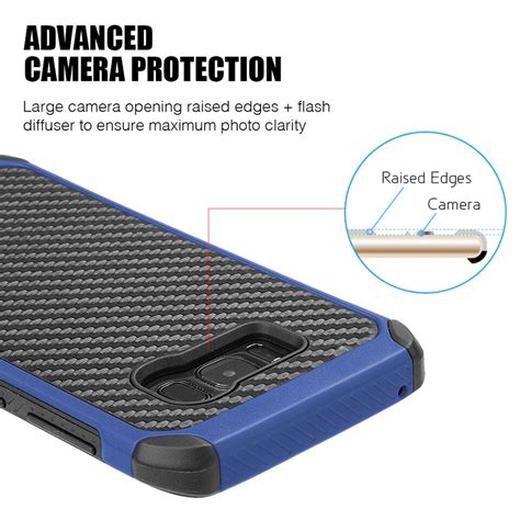 For Samsung Galaxy S Plus Hybrid High Impact Armor Case Cover