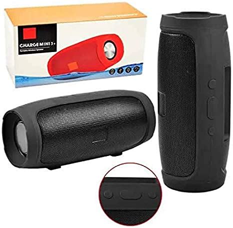 Charge Mini 3+ Bluetooth Speaker with Micro SD Slot, USB and Radio ...