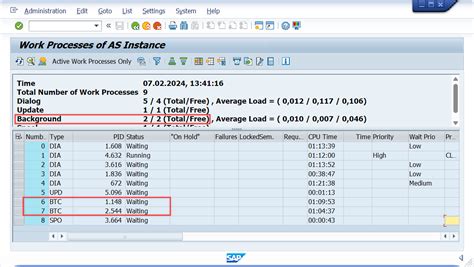 3429310 No Free Batch Work Processes Even With Free Work Processes