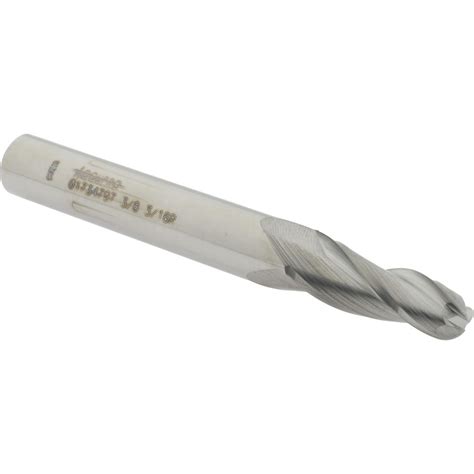 Accupro Tapered End Mill 3 Deg Angle Per Side 3 8 Small Dia 1 1 4