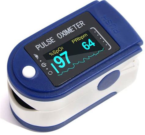 DIgistream Digital Fingertip Pulse Oximeter with blood oxygen pressure ...