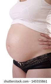 Pregnant Woman Naked Belly Pregnancy Stock Photo 145555861 Shutterstock