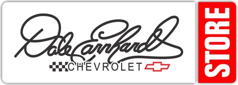 Dale Earnhardt Chevy Emblem Decal | Dale Earnhardt Chevrolet Store