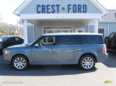 2010 Steel Blue Metallic Ford Flex Limited AWD 63451238 Photo 7