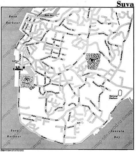 Suva Map And Map Of Suva Suva On Map Where Is Map